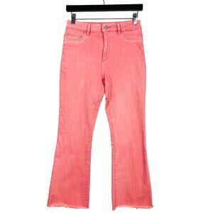 DL1961 Jeans Bridget Cropped Salmon Pink - 25